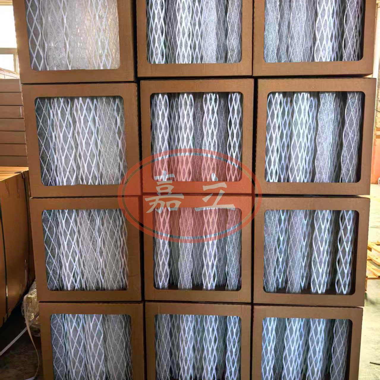 井陉矿3D柱型漆雾过滤收集器